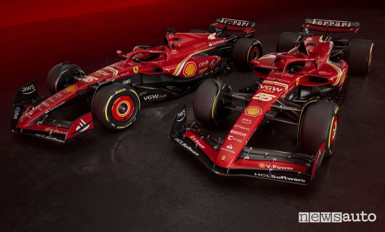 Nuova Ferrari F1 2024 SF-24