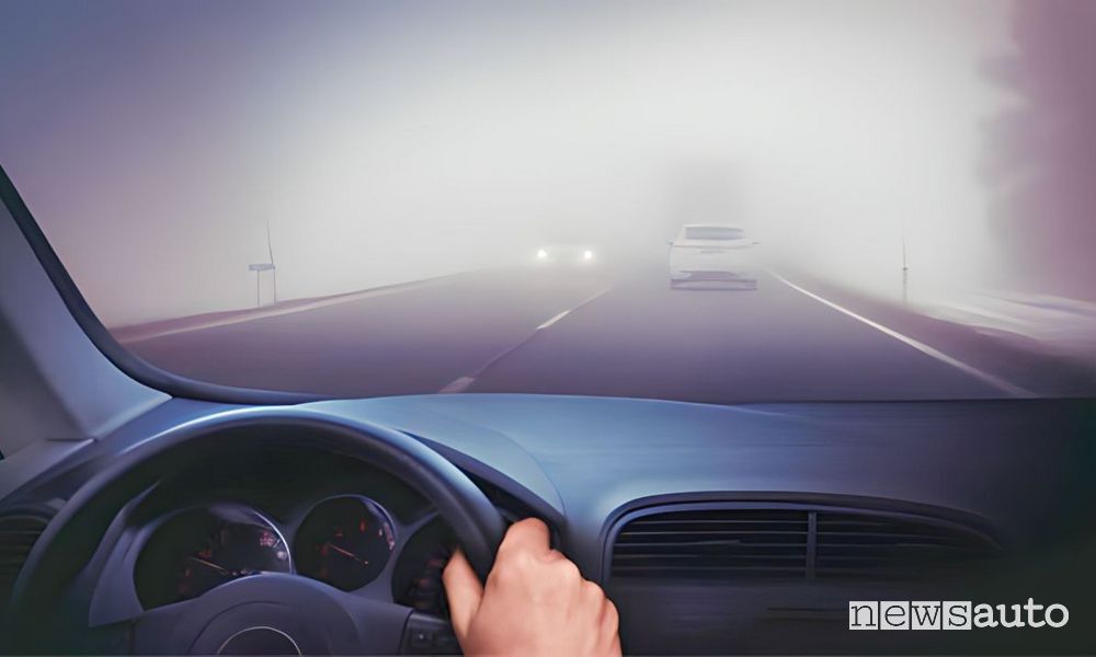 How to drive in fog