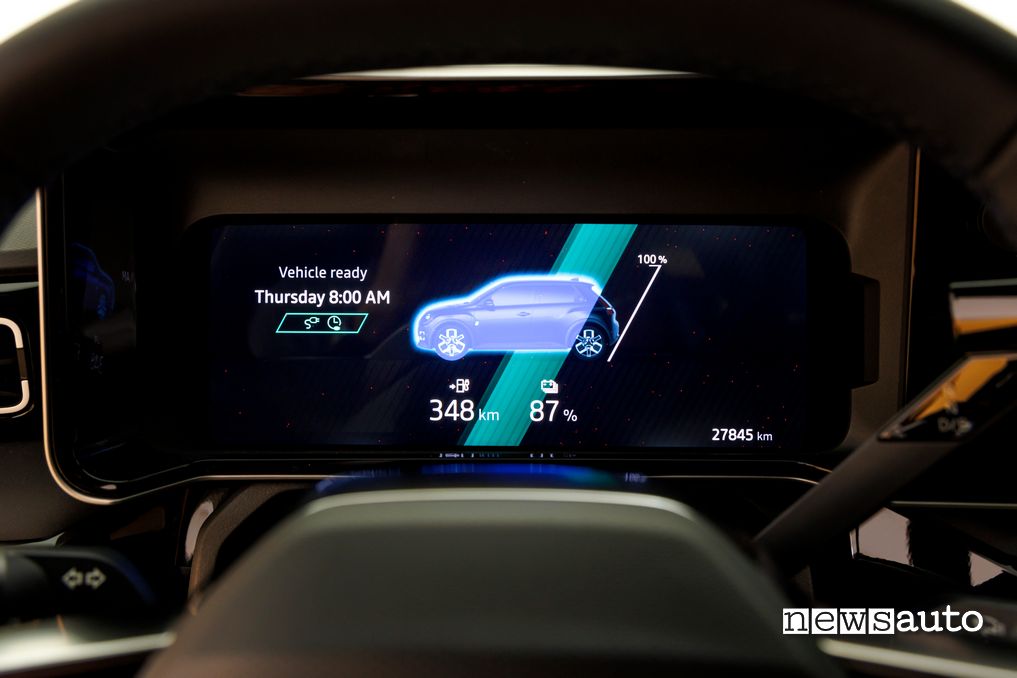 Renault 5 E-Tech Electric display quadro strumenti