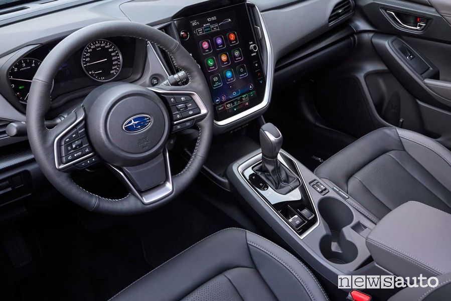 Subaru Crosstrek cockpit dashboard