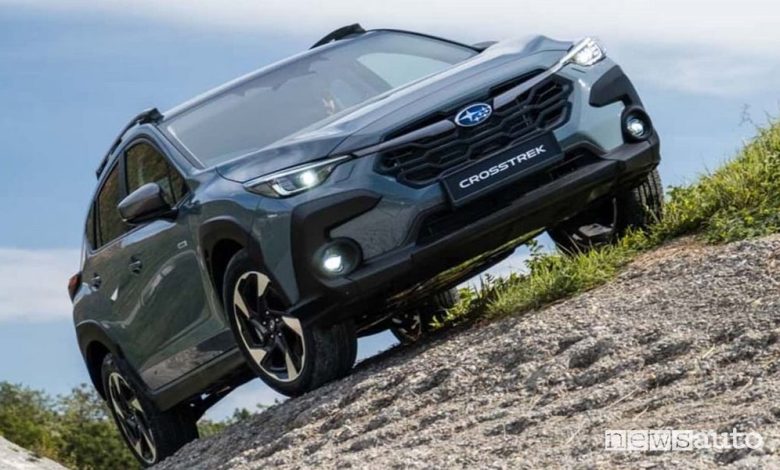 Subaru Crosstrek anteriore 3/4