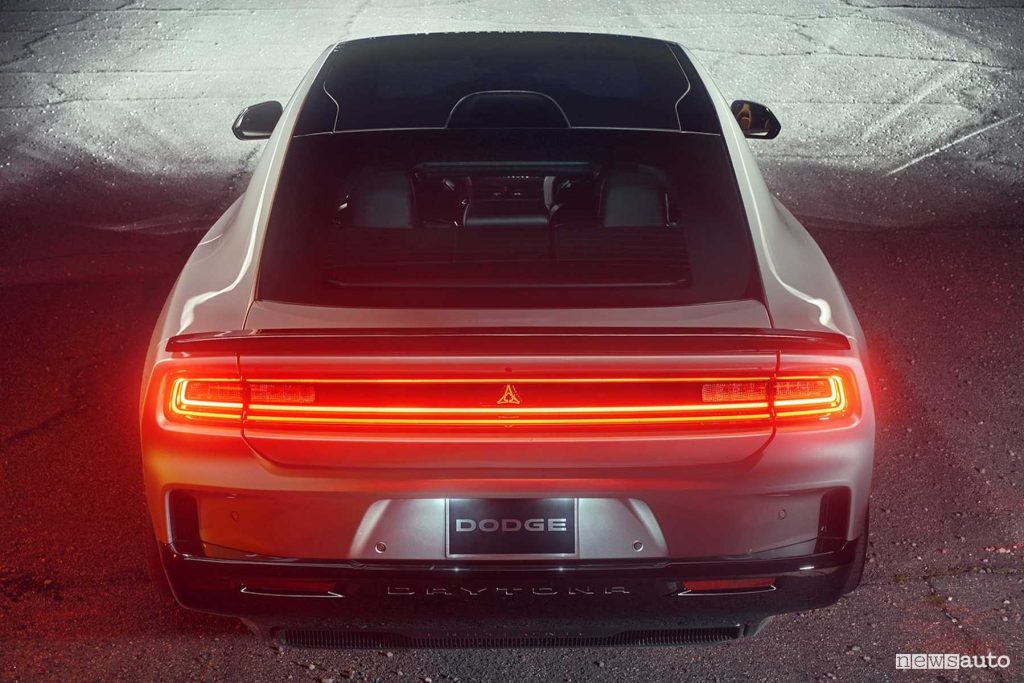 Dodge Charger Daytona rear light signature