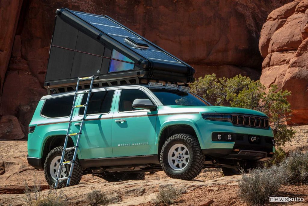 Jeep Vacationeer Concept rooftop tent