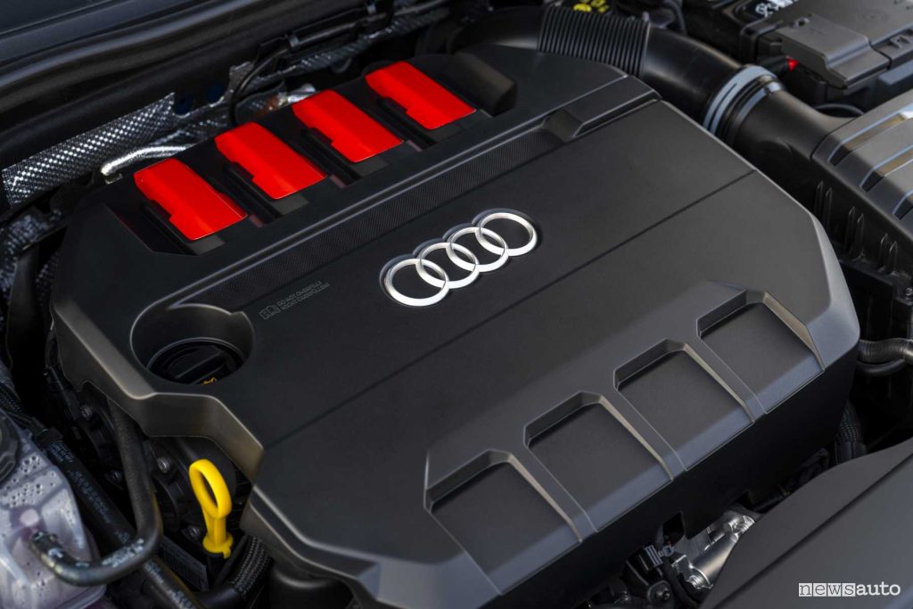Audi S3 Sedan engine compartment