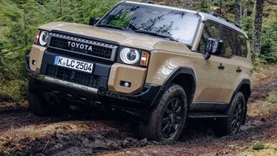 Nuova Toyota Land Cruise First Edition fango in off road