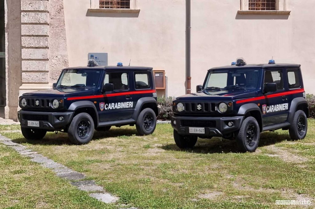 Suzuki Jimny PRO ai Carabinieri del Parco Nazionale della Maiella