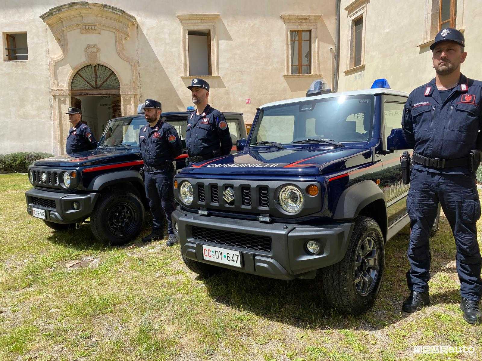 I Carabinieri preferiscono il Suzuki Jimny allestito da Totani