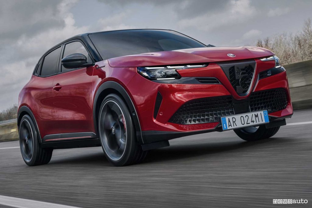 Alfa Romeo Junior Speciale su strada