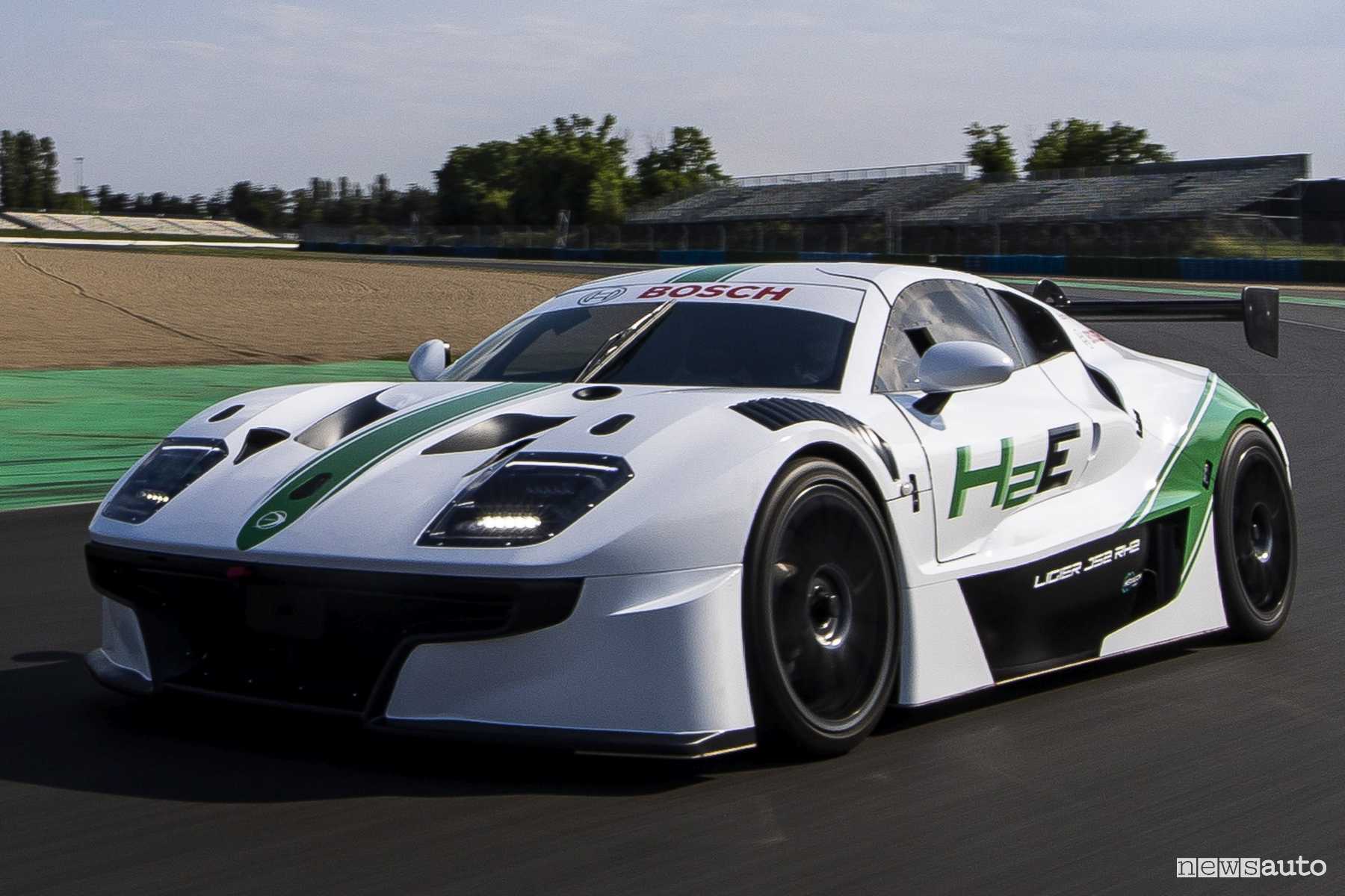 Ligier con motore ad idrogeno alla 24 Ore di Le Mans 2024