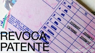 Revoca patente di guida