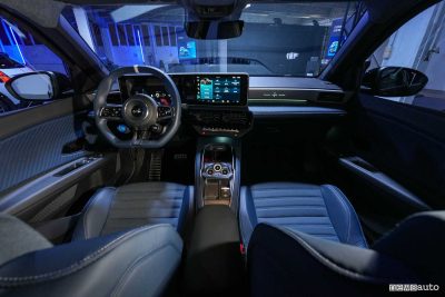 Alpine A290 elettrica plancia abitacolo