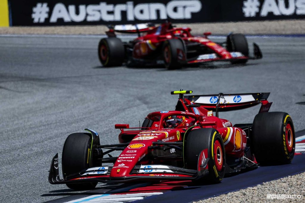 F1 race Austria 2024 Ferrari Carlos Sainz
