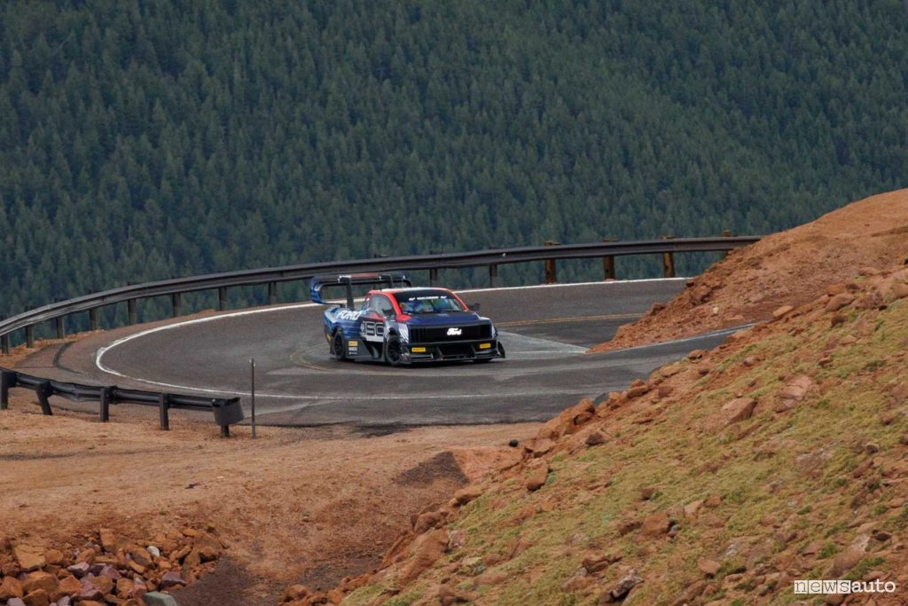 Ford F‑150 Lightning SuperTruck record alla Pikes Peak