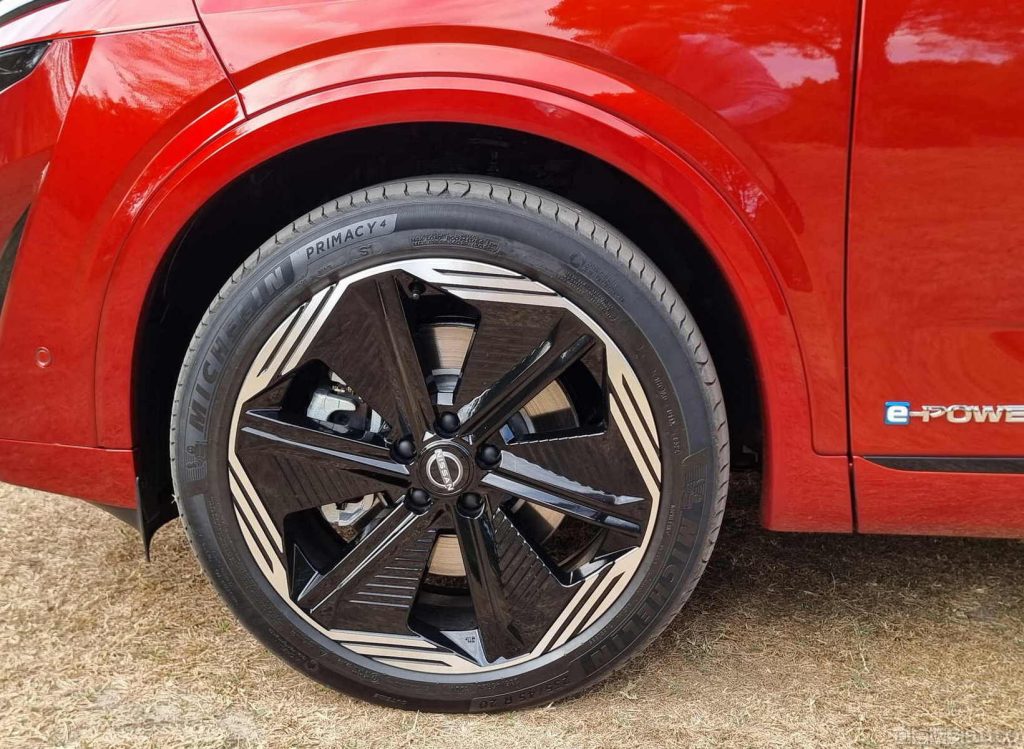 20-inch alloy wheels with new design on the N-Design trim level