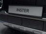 Nuova Hyundai Inster griglia chiusa paraurti anteriori