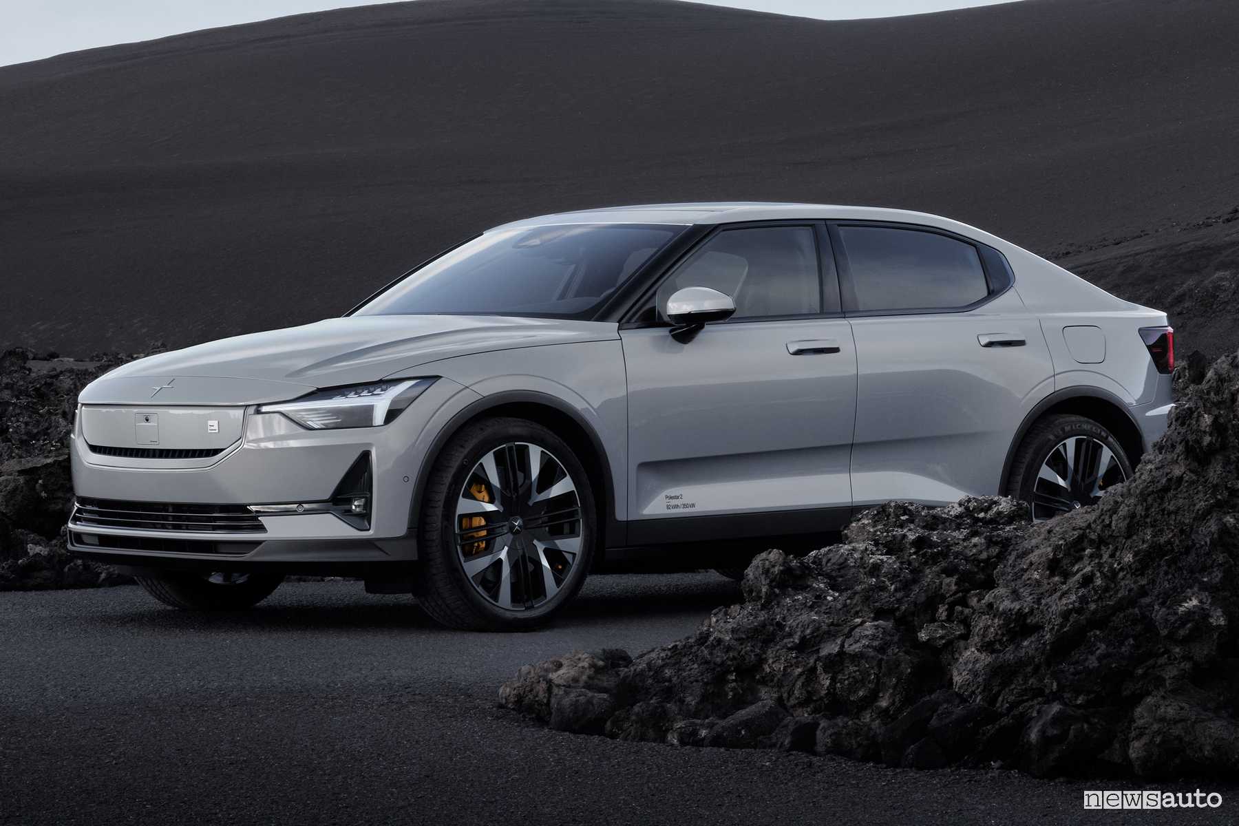 New Polestar 2, news, what changes with the 2025 update Pledge Times