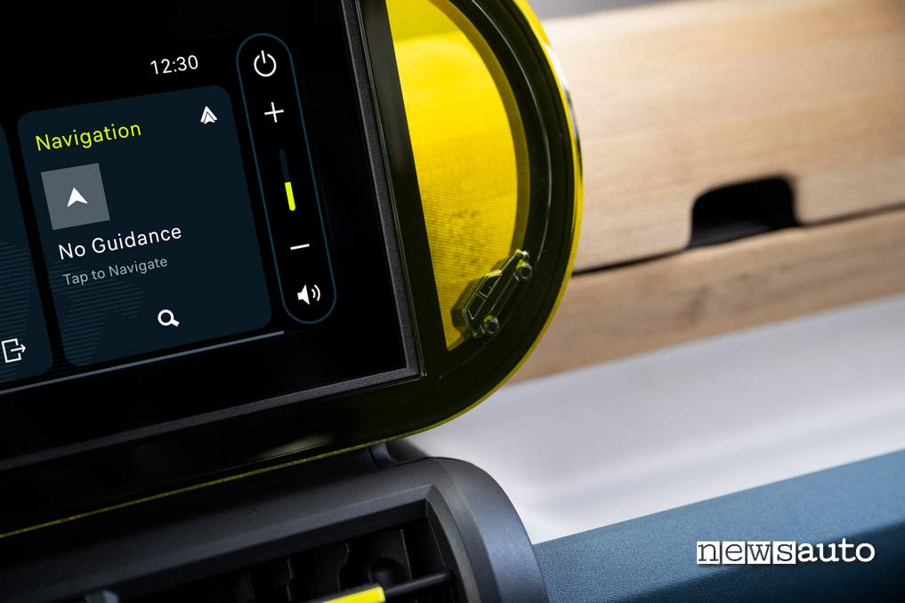 Fiat Grande Panda cornice radio