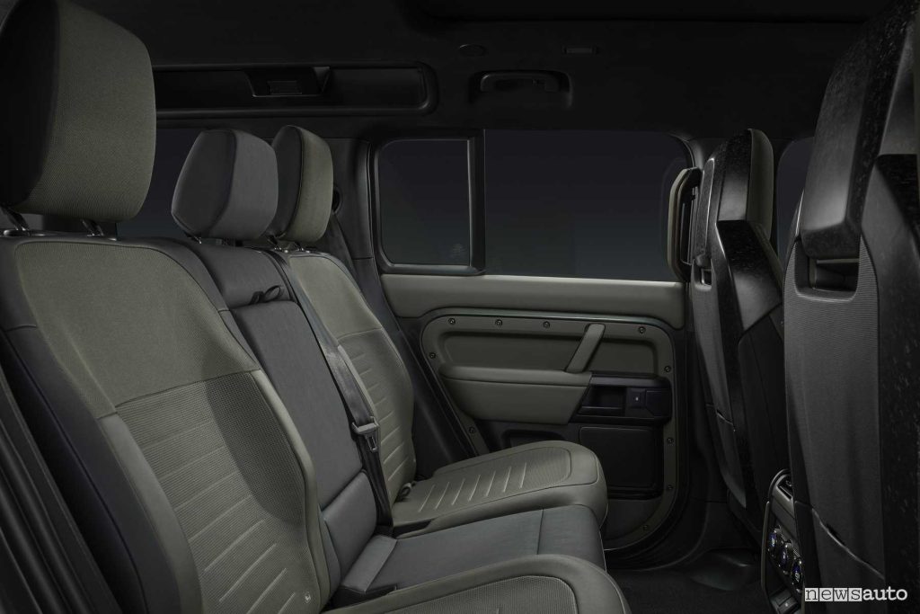 Land Rover Defender OCTA Edition One rear seats cabin