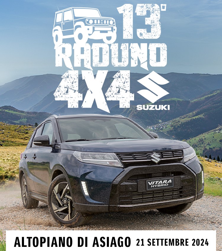 Poster 13th Suzuki 4x4 Rally 2024 in Veneto