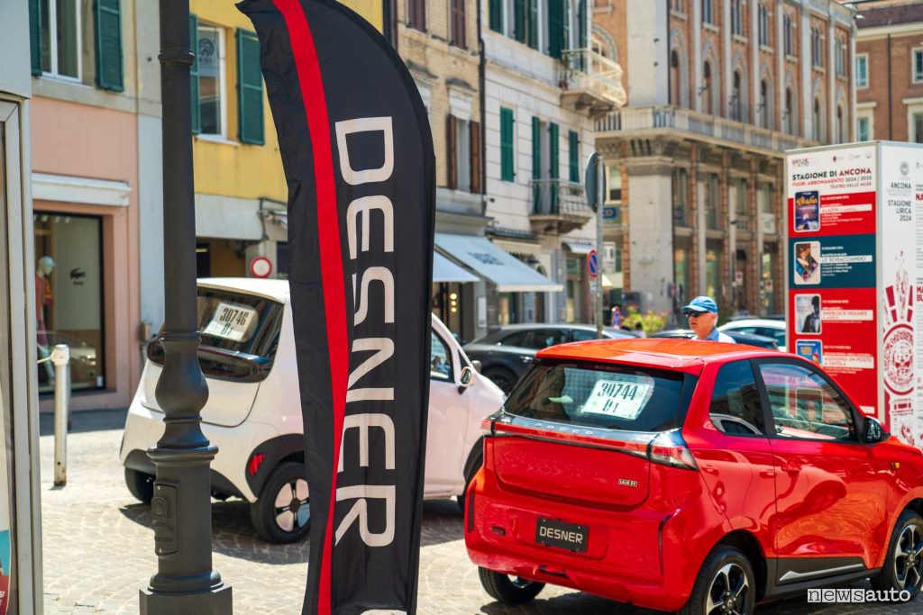 Test drive Desner Jinpeng XY Teatro delle Muse in Ancona