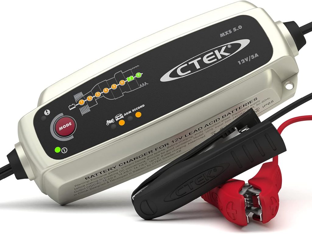 CTEK MXS 5.0, 12V 5A Battery Charger on offer on Amazon Prime Day