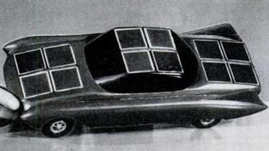 The GM SUNMOBILE prototype year 1955