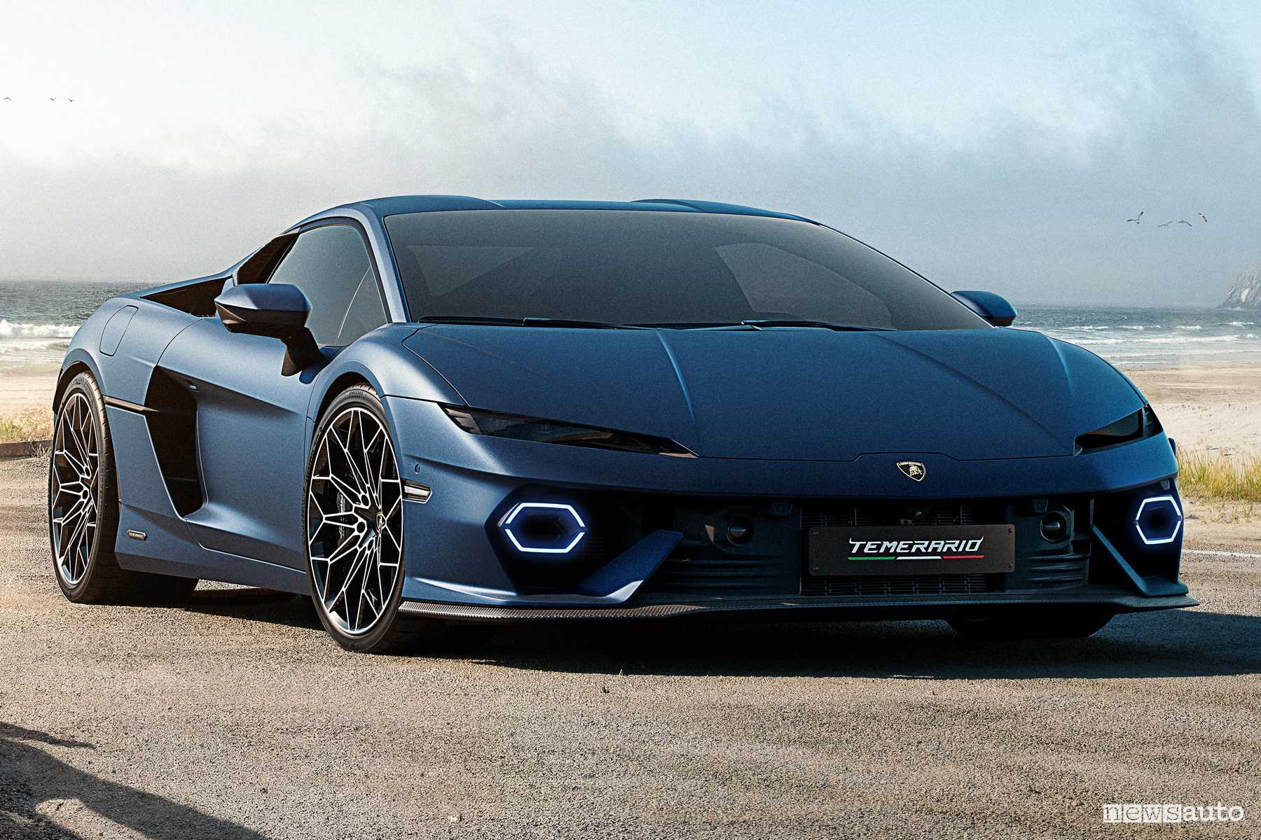 Lamborghini Temerario anteriore 3/4