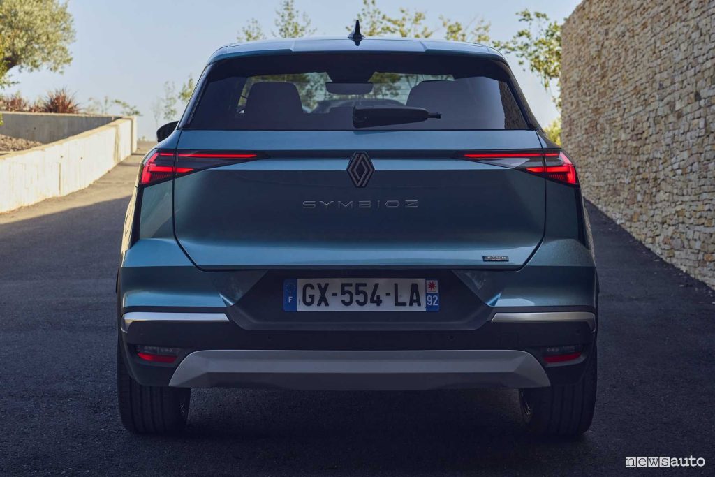 Renault Symbioz Blu posteriore