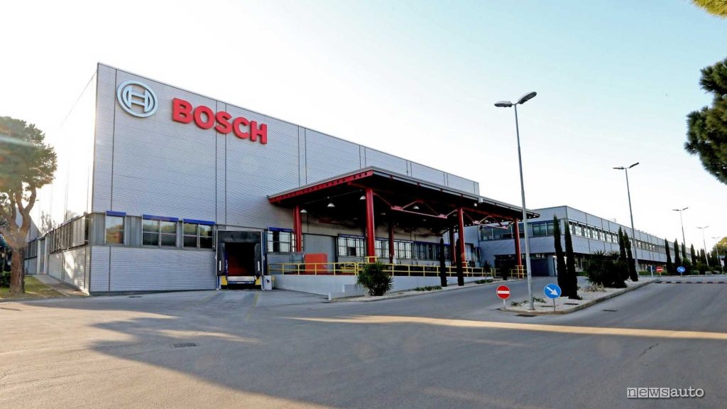 Lo stabilimento Bosch di Modugno in Puglia