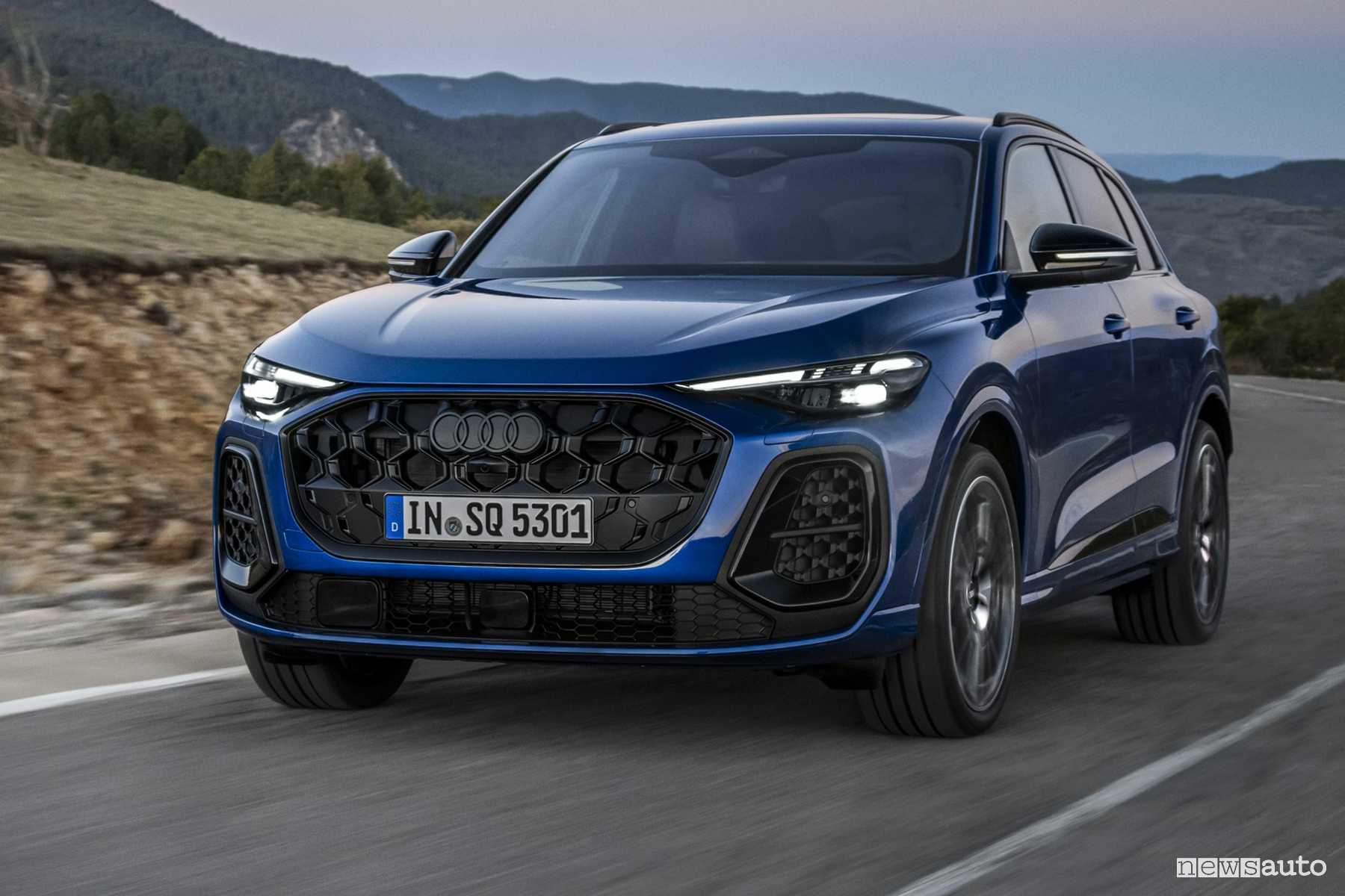 Audi SQ5 TFSI su strada