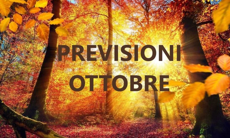 Previsioni meteo ottobre 2024