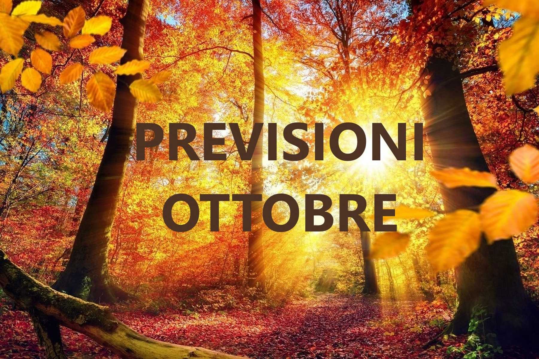 Previsioni meteo ottobre 2024