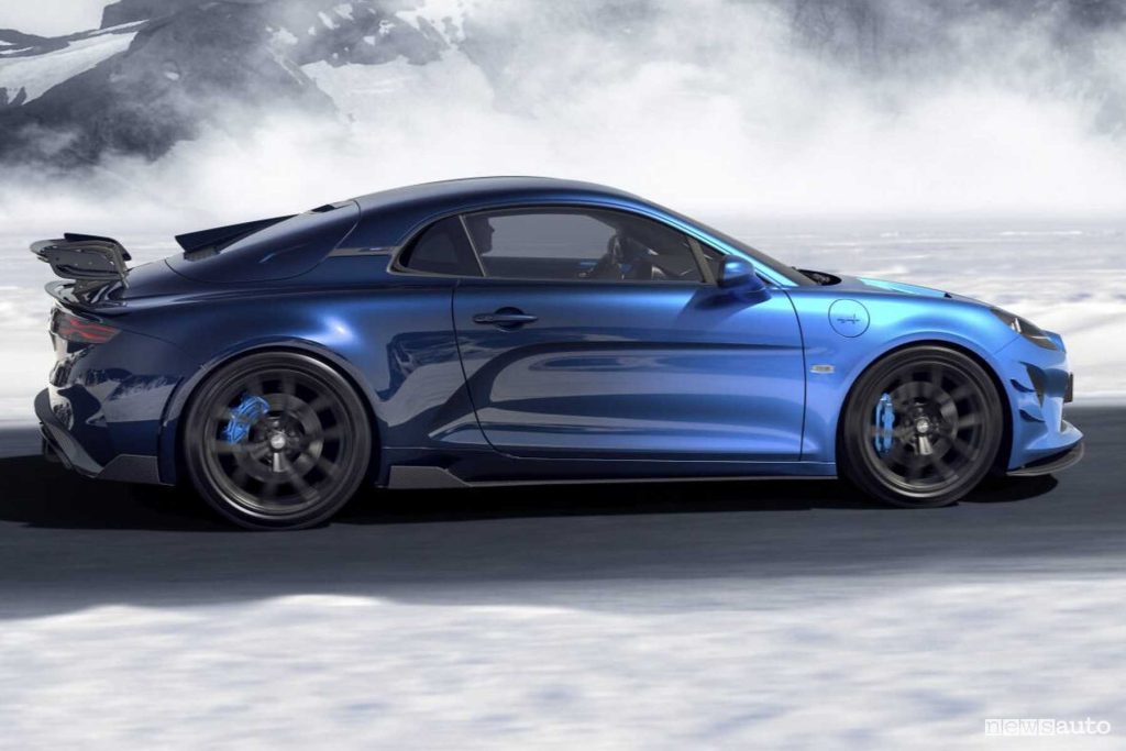 Alpine A110 R Ultime in movimento