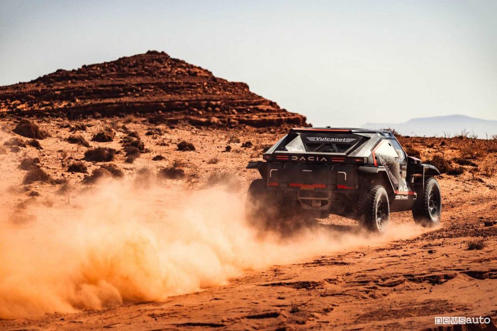 Dacia Sandriders al Rally di Marocco 2024