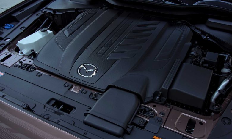 Mazda CX-80 vano motore 3.3l e-Skyactiv D