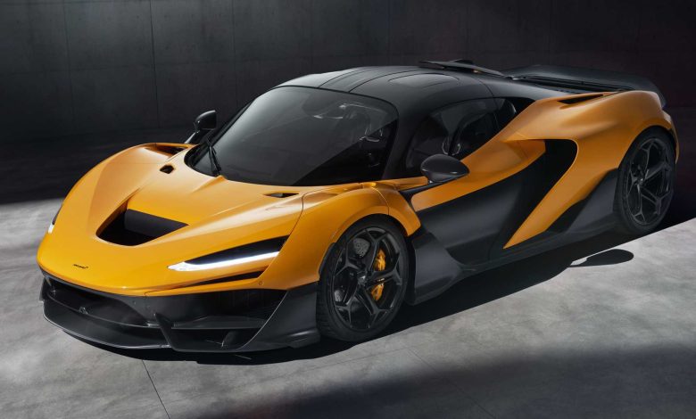 McLaren W1 anteriore 3/4