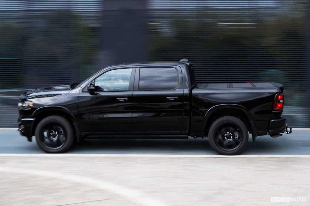 Ram 1500 Laramie on the road