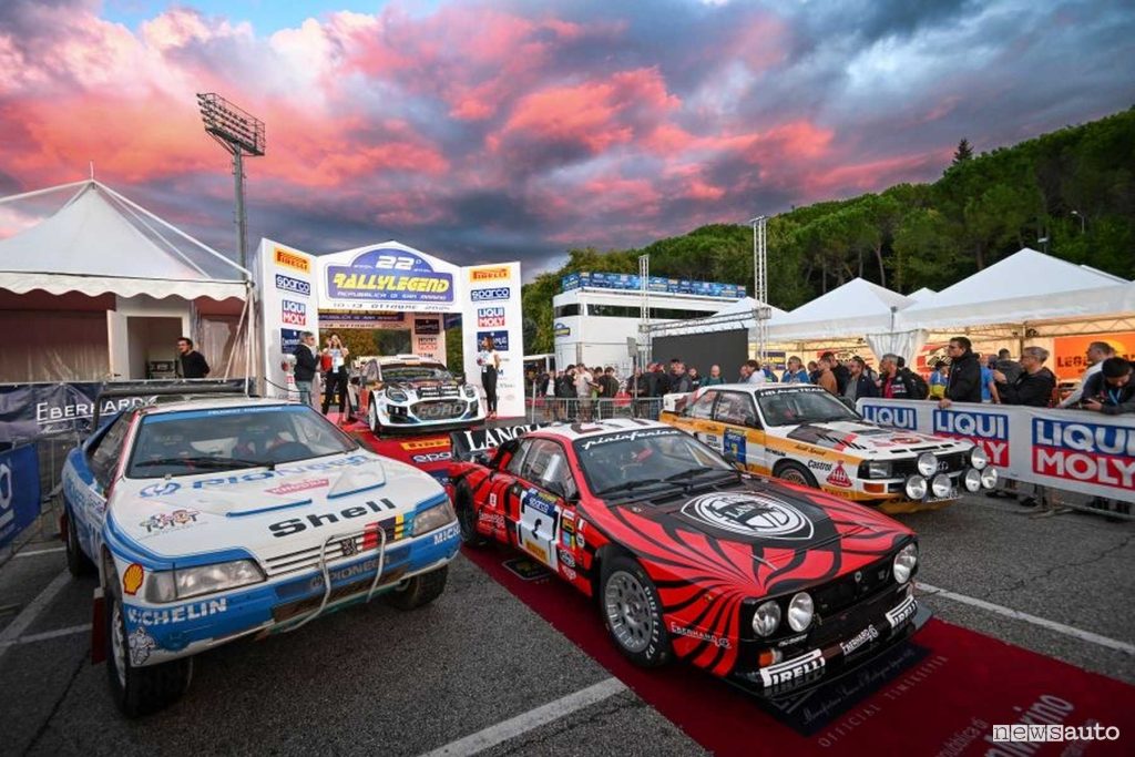 Partenza Rallylegend 2024