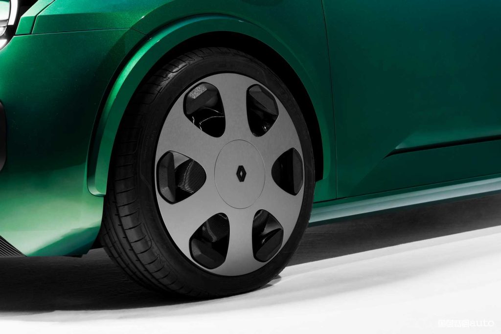 Renault Twingo E-Tech Electric Prototype 18 wheel rims"