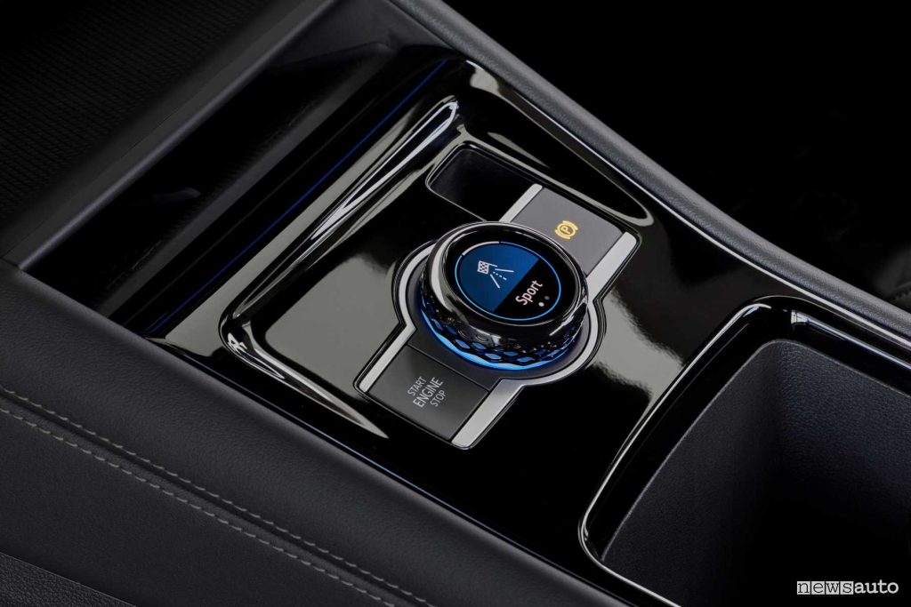 Volkswagen Tayron R-Line eHybrid driving mode knob