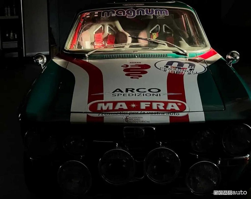 Alfa Romeo 1750 GT Veloce del team Mafra alla Magnum Run