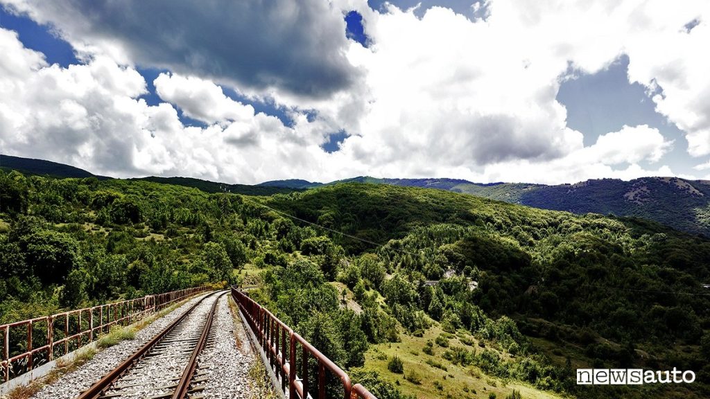 Transiberiana d'Abruzzo, Panorama visibile con la Transiberiana d'Abruzzo