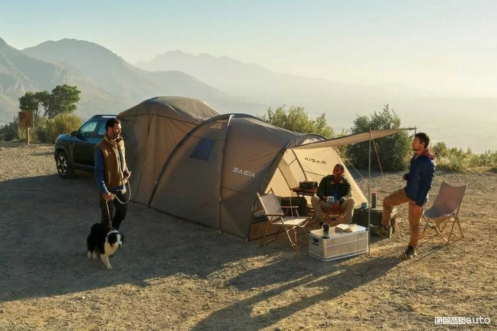 Tenda Dacia per 2-3 persone