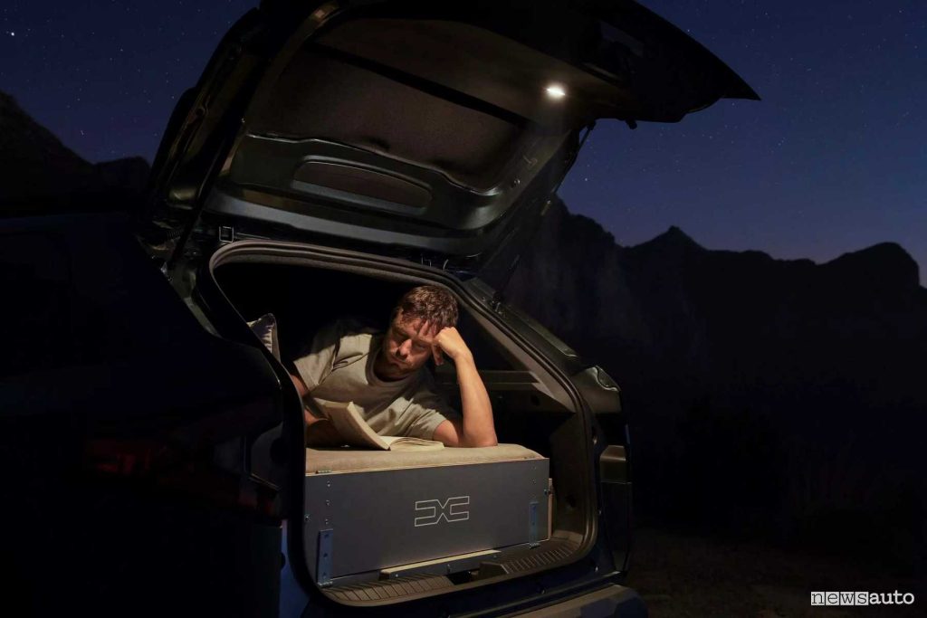 Dacia Duster camperizzata con il Pack Sleep