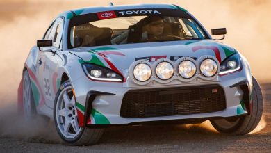 Toyota GR86 Rally Legacy Concept anteriore 3/4