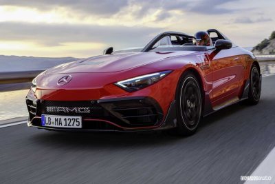 Mercedes-AMG Purespeed su strada