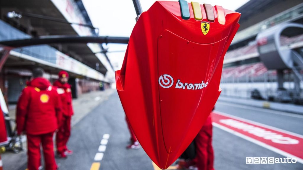 Brembo è sponsor ufficiale e fornitore degli impianti frenanti per la Scuderia Ferrari