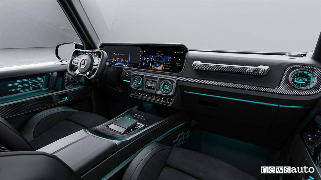 Mercedes Classe-G HOF "Sir Class" dashboard cockpit