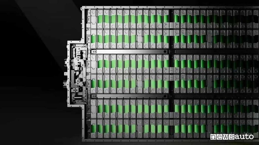 Scambio batteria auto elettrica catl