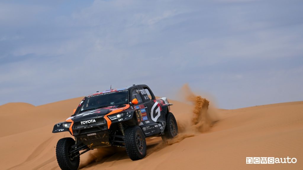 Dakar 2025 Stage 8 vincitori tappa Henk Lategan e Brett Cummigs team Toyota Gazoo Racing